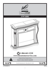 ClassicFlame 33WM881 Instructions D'assemblage