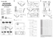 ViewSonic PX703HDH Guide De Démarrage Rapide