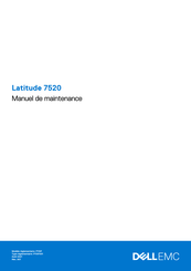 Dell Latitude 7520 Manuel De Maintenance