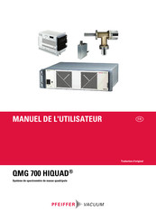 Pfeiffer Vacuum QMG 700 HIQUAD Manuel De L'utilisateur