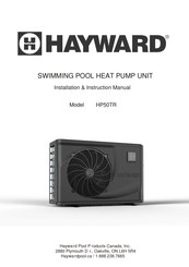 Hayward Pool HP50TR Guide D'installation Et D'utilisation