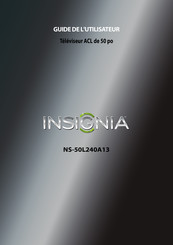 Insignia NS-50L240A13 Guide De L'utilisateur