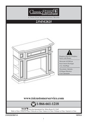 Twin-Star ClassicFlame 23MM2825 Mode D'emploi