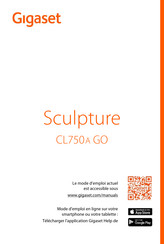 Gigaset Sculpture CL750 A GO Mode D'emploi
