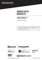 Kenwood DDX5707S Mode D'emploi