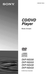 Sony DVP-NS433 Mode D'emploi