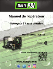 Multi psi MPJ2100ETDS Manuel De L'opérateur