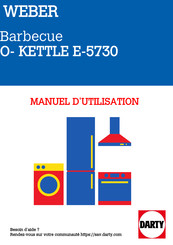 Weber Original Kettle E-5730 Guide D'utilisation