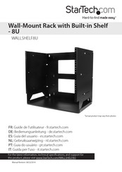 StarTech WALLSHELF8U Guide De L'utilisateur