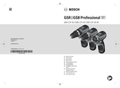 Bosch GSR Professional 12V-35 Notice Originale