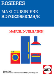 ROSIERES RDYGE3966CMB/E Manuel D'utilisation