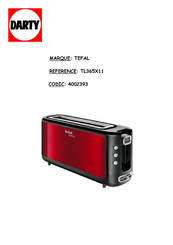 Moulinex TL365X11 Mode D'emploi