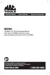 MAC TOOLS MCF901 Guide D'utilisation