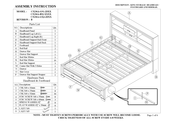 Lifestyle Furniture C5236A-B92-XXXX Instructions D'assemblage