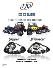 Tjd XTrack 99XB-011 Guide D'installation
