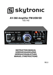 SKYTRONIC AV-360 Manuel D'instructions