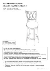 Cheyenne Products CPFB1983 Instructions De Montage