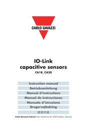 CARLO GAVAZZI CA18 Manuel D'instructions