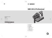 Bosch GBH 185-LI Professional Notice Originale