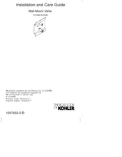 Kohler K-11843 Guide D'installation