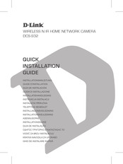 D-Link DCS-932 Guide D'installation