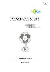 Suntec Wellness Klimatronic CoolBreeze 3000 TV Mode D'emploi