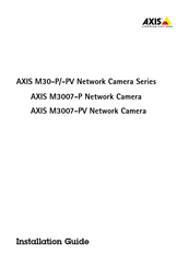 Axis M3047-P Guide D'installation