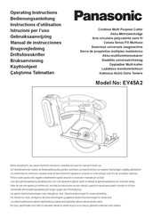 Panasonic EY45A2XM Instructions D'utilisation