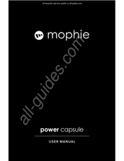 Mophie power capsule Guide De Démarrage Rapide