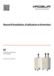 Robur AY Série Manuel D'installation, D'utilisation Et D'entretien