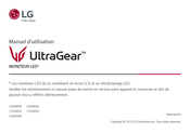 LG UltraGear 27GN60K Manuel D'utilisation