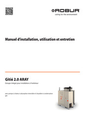 Robur ARAY35/4 Manuel D'installation, Utilisation Et Entretien