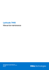 Dell Latitude 7440 Manuel De Maintenance