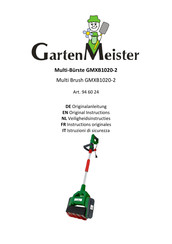 Gartenmeister 94 60 24 Instructions Originales