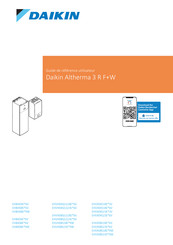 Daikin Altherma 3 R F+W EHVH04SU23E 6V Série Guide De Référence Utilisateur
