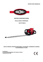 Racing RACTHT264-3 Notice D'instructions