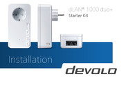 Devolo dLAN 1000 duo plus Manuel D'installation