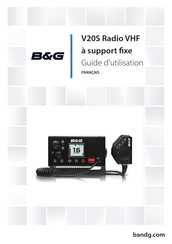 B&G V20S Guide D'utilisation