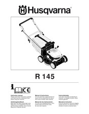 Husqvarna R 145 Manuel D'instructions