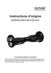 Denver DBO-6510 BLACK Instructions D'origine