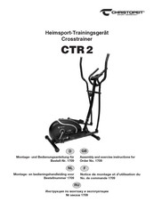 Christopeit Sport CTR 2 Notice De Montage Et D'utilisation