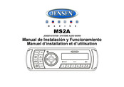 Jensen MS2A Manuel D'installation Et D'utilisation