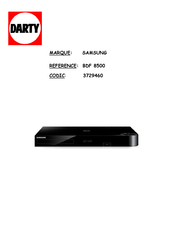 Samsung BD-F8900N E-Manual