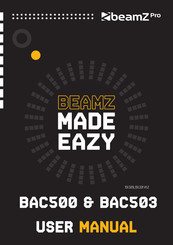 Beamz Pro BAC500 Manuel D'utilisation