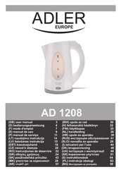 Adler europe AD 1208 Mode D'emploi