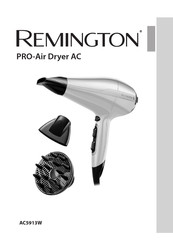 Remington PRO-Air Dryer AC5913W Manuel D'utilisation