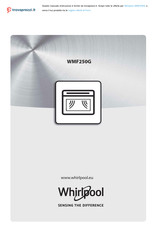 Whirlpool WMF250G Mode D'emploi