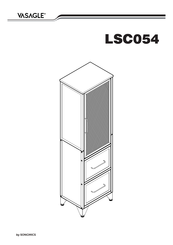VASAGLE LSC054 Instructions D'assemblage
