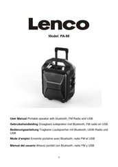 LENCO PA-90 Mode D'emploi