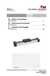 RK Rose+Krieger MultiLine R Notice D'assemblage